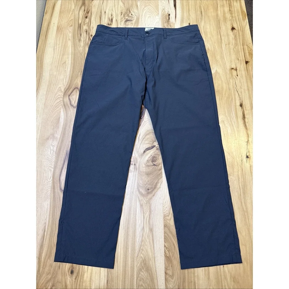 North Face Pants Mens 38 Gray Sprag Flat Front Lightweight Hiking Outdoors